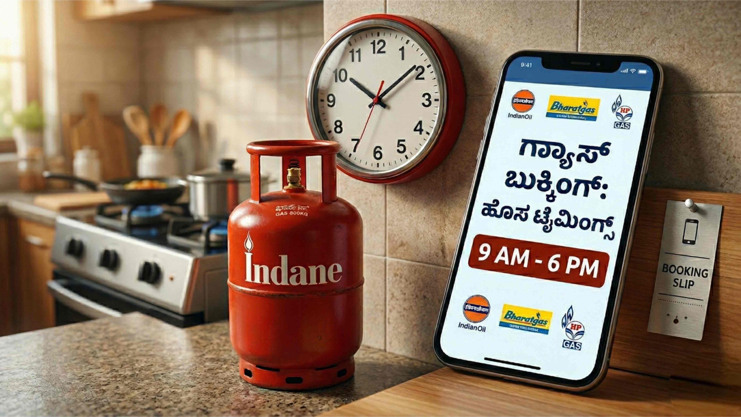 ಗ್ಯಾಸ್ ಬುಕ್ಕಿಂಗ್ ಹೊಸ ಟೈಮಿಂಗ್ಸ್ ಬಿಡುಗಡೆ: ಇನ್ಮುಂದೆ ಈ ಸಮಯದಲ್ಲಿ ಮಾತ್ರ ಸಿಲಿಂಡರ್ ಬುಕ್ ಮಾಡಲು ಸಾಧ್ಯ.