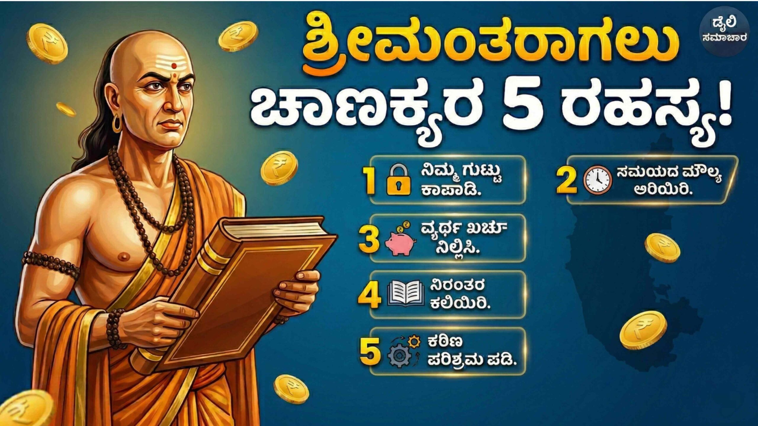 ನಿಮ್ಮ ಈ ಸಣ್ಣ ತಪ್ಪುಗಳೇ ನಿಮ್ಮನ್ನು ಬಡವರನ್ನಾಗಿ ಮಾಡುತ್ತಿವೆ! ಚಾಣಕ್ಯ ನೀತಿಯ ಈ ಪಾಠ ಕಲಿಯದಿದ್ದರೆ ಕಷ್ಟ ತಪ್ಪಿದ್ದಲ್ಲ.