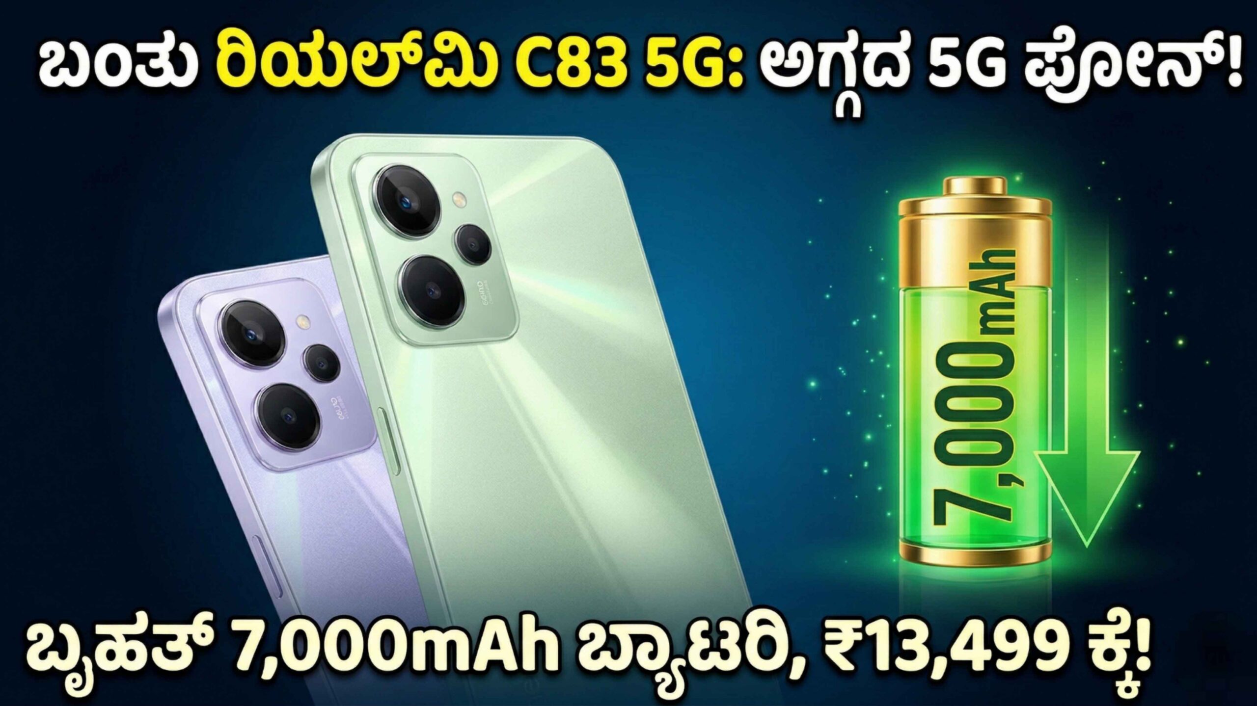 ಬಜೆಟ್ ಬೆಲೆಯಲ್ಲಿ ಹೊಸ 5G ಫೋನ್ ಬೇಕಾ? ಇಂದಿನಿಂದಲೇ ಶುರು ರಿಯಲ್‌ಮಿ C83 5G ಭರ್ಜರಿ ಸೇಲ್